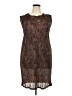 Jessica Howard 100% Polyester Paisley Brown Cocktail Dress Size 22 Petite - photo 1