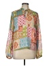 Maison d' Amelie Green Long Sleeve Blouse Size L - photo 1