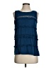 Ann Taylor LOFT Blue Sleeveless Blouse Size S - photo 1