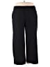 ELOQUII Solid Black Casual Pants Size 20 - photo 1