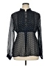 Apt. 9 Black Long Sleeve Blouse Size 1X - photo 1
