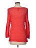 Ann Taylor Factory 100% Cotton Red Pullover Sweater Size L - photo 2