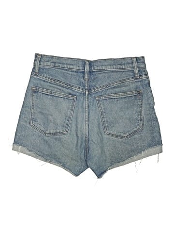 Madewell High-Rise Denim Shorts in Malden Wash (view 2)