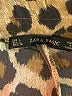 Zara Basic Animal Print Brown Casual Pants Size L - photo 4