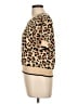 On 34th Animal Print Tan Pullover Sweater Size L - photo 5