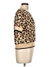 On 34th Animal Print Tan Pullover Sweater Size L - photo 4