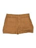 J.Crew Solid Brown Khaki Shorts Size 2 - photo 1