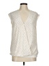 MICHAEL Michael Kors 100% Bamboo Ivory Sleeveless Blouse Size M - photo 1