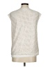 MICHAEL Michael Kors 100% Bamboo Ivory Sleeveless Blouse Size M - photo 2