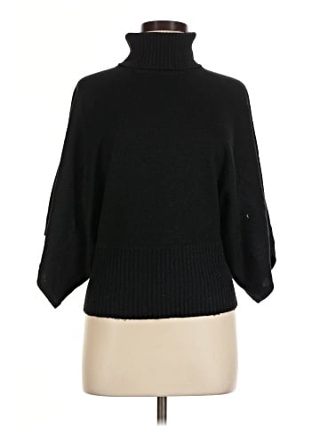 Aqua Silk Pullover Sweater (view 1)