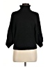 Aqua Black Silk Pullover Sweater Size M - photo 1