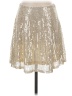 Hem & Thread Metallic Gold Formal Skirt Size S - photo 1