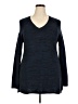 Ellen Tracy Blue Pullover Sweater Size XXL - photo 1