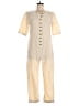 Madewell Solid Ivory Jumpsuit Size M - photo 1
