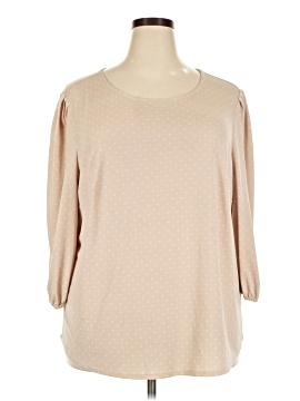Adrianna Papell 3/4 Sleeve Top