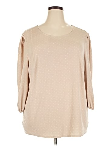 Adrianna Papell 3/4 Sleeve Top (view 1)