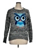 Jolt 100% Acrylic Graphic Gray Pullover Sweater Size XL - photo 1