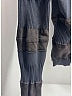 Acne Studios Black Brown Two Tone Ribbed Stretch Jersey Sweater Size XS - photo 6
