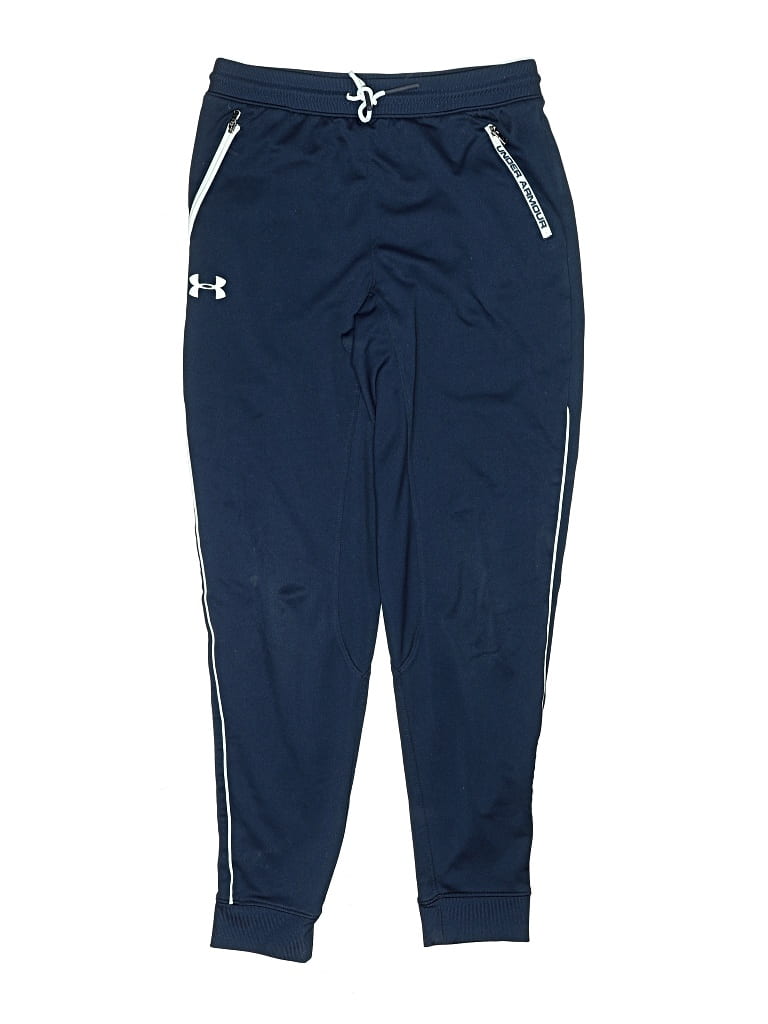 Pre-owned Under Armour Kids' Track Pants In Blue