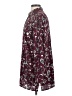 J.Jill 100% Polyester Floral Multi Color Burgundy 3/4 Sleeve Blouse Size S - photo 5