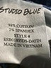 STUDIO BLUE Stars Blue Jeans Size 30 waist - photo 8