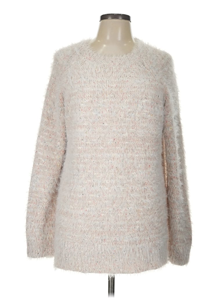 Pre-owned Lou & Grey Pullover Sweater In Ivory