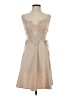 Shein 100% Polyester Tan Cocktail Dress Size 4 - photo 1