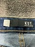 Kut from the Kloth Solid Blue Jeans Size 10 - photo 7