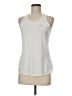 Nike 100% Polyester White Active Tank Size M - photo 1