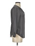 Joie 100% Silk Gray Long Sleeve Silk Top Size XS - photo 4