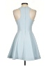 Elizabeth and James Solid Blue Cocktail Dress Size 4 - photo 2