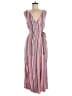 Towne Stripes Pink Jumpsuit Size L - photo 1