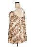 Suzanne Betro 100% Polyester Animal Print Gold Tan Tank Top Size 2X - photo 5