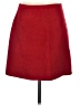 Club Monaco Solid Red Wool Skirt Size 4 - photo 1