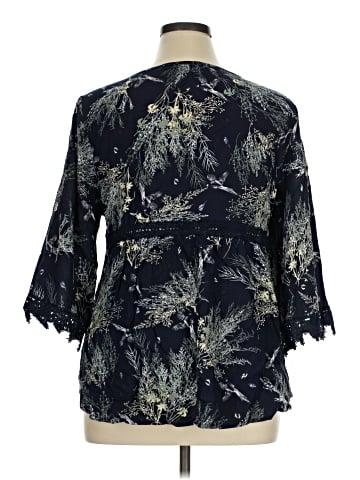 Hazel 3/4 Sleeve Blouse (view 2)