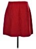 Club Monaco Solid Red Wool Skirt Size 4 - photo 2