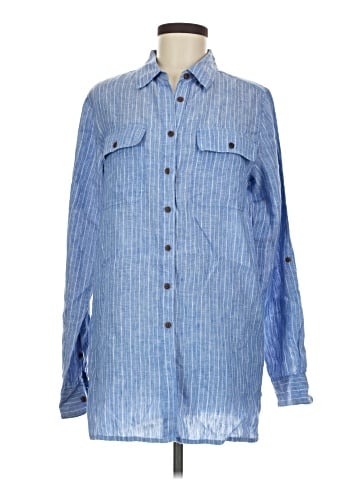 Lands' End Long Sleeve Button-Down Shirt (view 1)