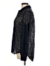 JM Collection Black Long Sleeve Blouse Size M - photo 5