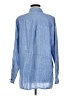 Lands' End Stripes Blue Long Sleeve Button-Down Shirt Size M (tall) - photo 2
