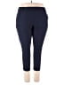 Cato Solid Blue Active Pants Size 20W - photo 1