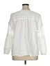 BLOOMCHIC 100% Cotton White Long Sleeve Blouse Size 14 - 16 - photo 2