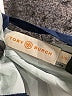 Tory Burch 100% Silk Color Block Orange Casual Dress Size L - photo 7