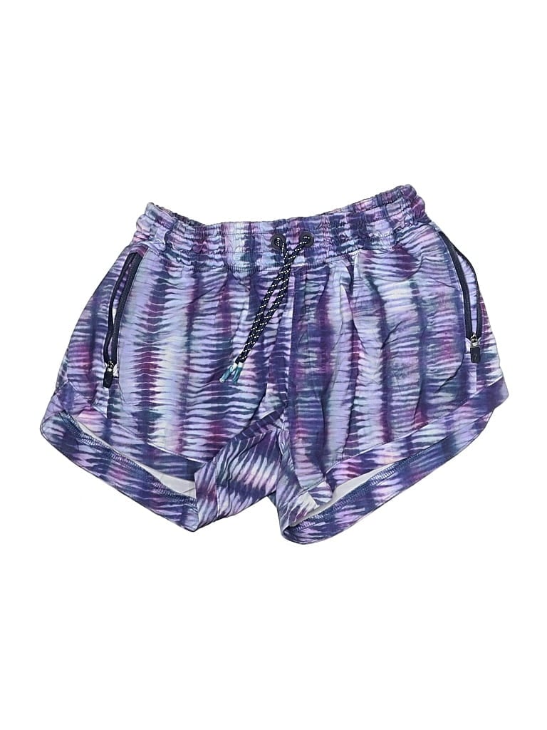 Pre-owned Athleta Girl Kids' Athletic Shorts In Purple