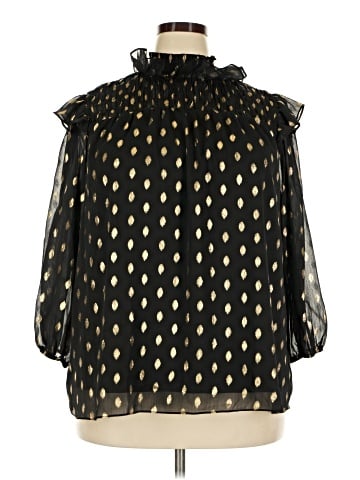 Cato 3/4 Sleeve Blouse (view 1)