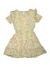 BCBGirls Floral Yellow Dress Size 7 - 8 - photo 2