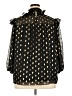 Cato 100% Polyester Black 3/4 Sleeve Blouse Size 18/20W - photo 2