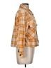 For The Republic Plaid Orange Jacket Size M - photo 4