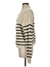 Shein Stripes Ivory Pullover Sweater Size 6 - photo 5
