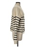 Shein Stripes Ivory Pullover Sweater Size 6 - photo 4