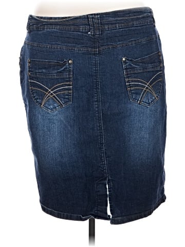 George Denim Skirt (view 2)